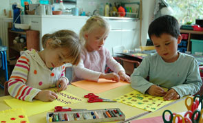 Children in class