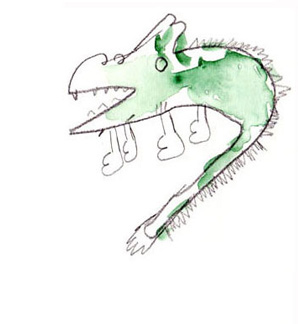 Drawing of a Dragon