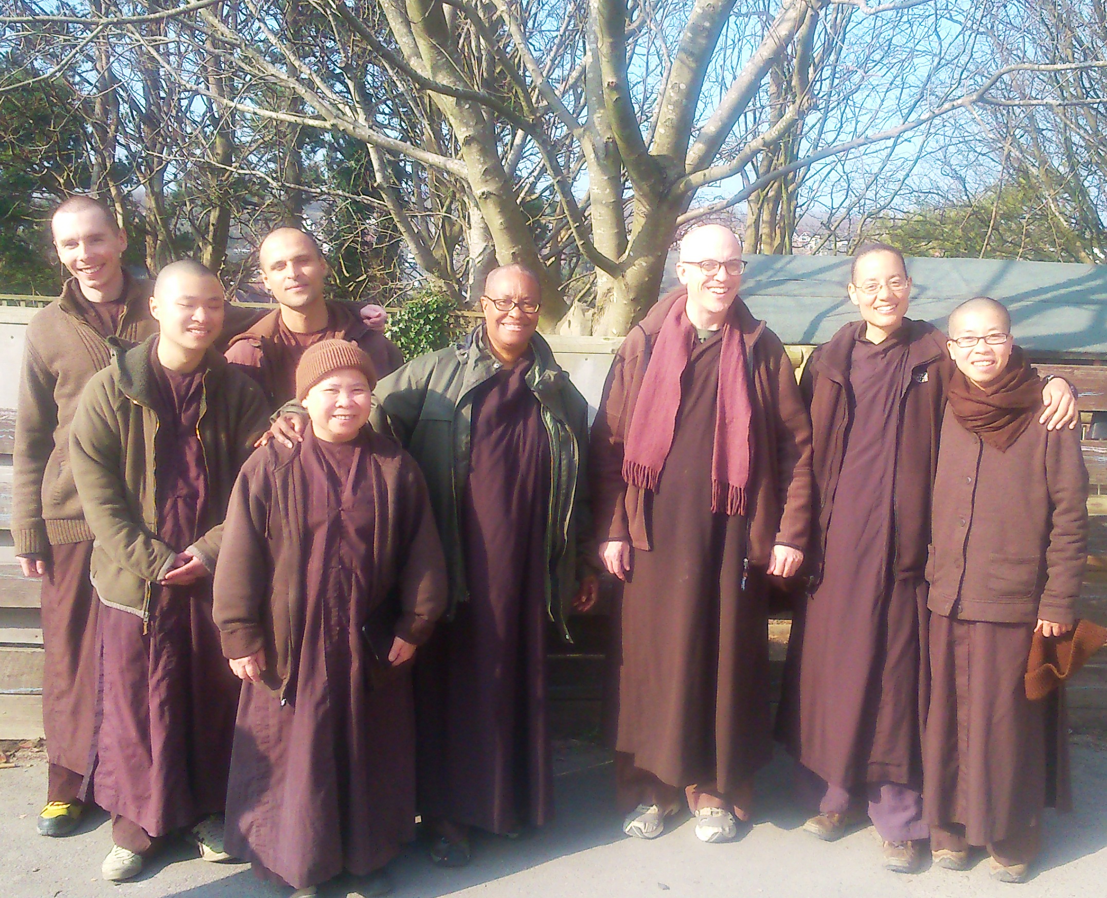 Monastics group shot